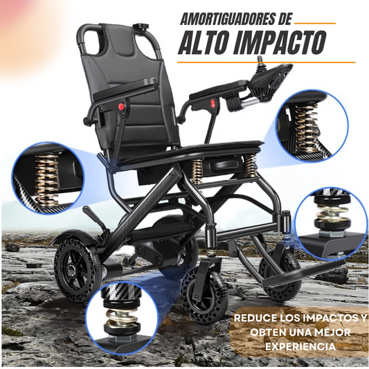 Alquiler Silla de Ruedas Eléctrica Ultraligera con Control a Distancia
