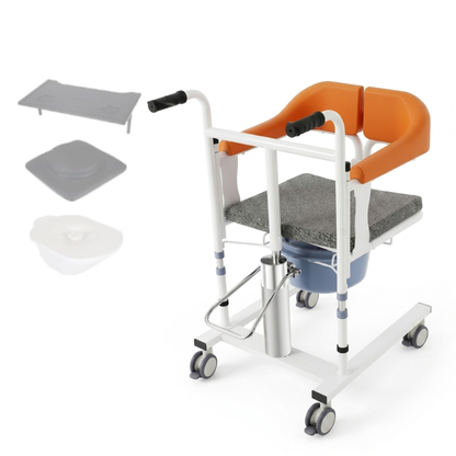 Silla de Transferencia SDT-1 Ajustable con Ruedas y Apertura 180°