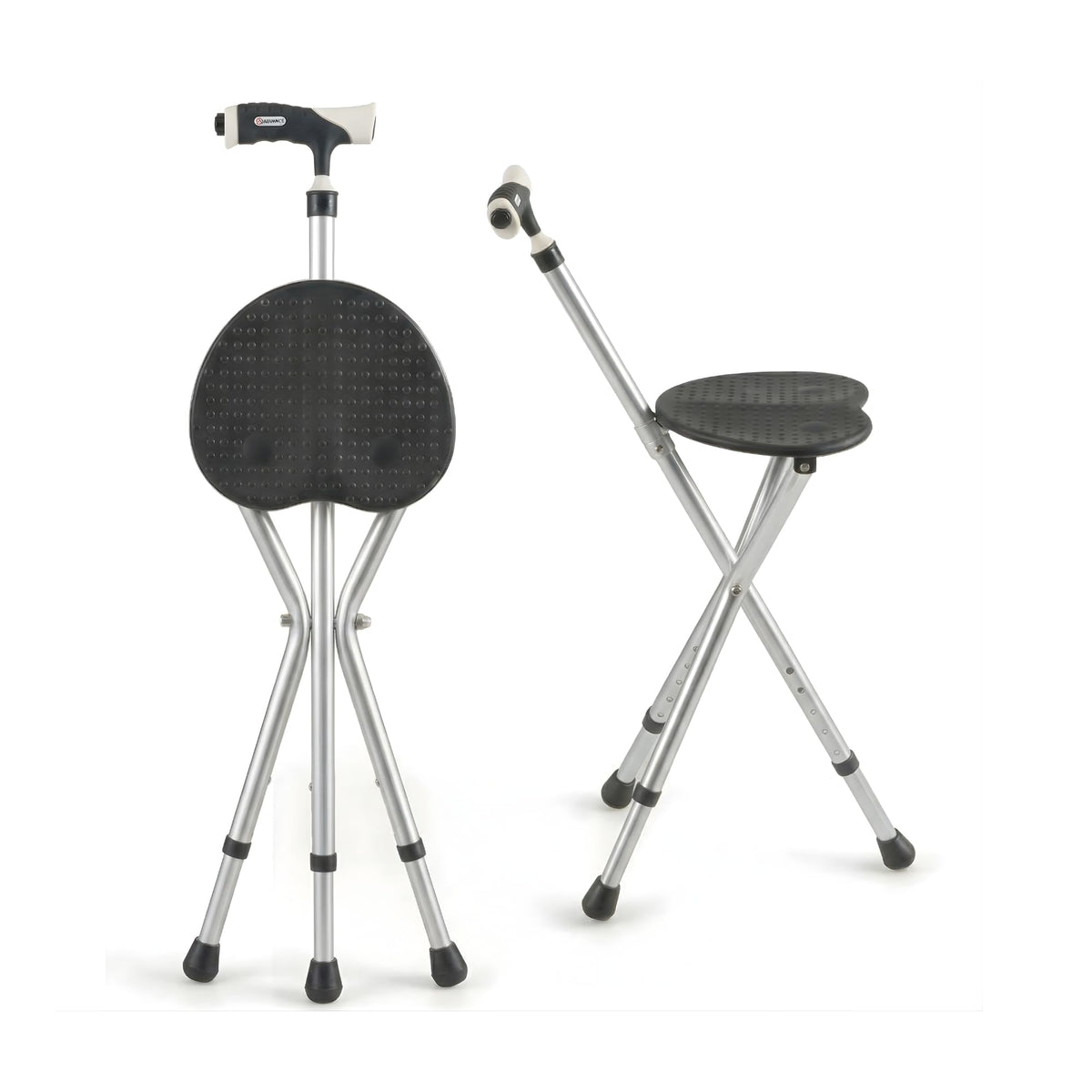 Bastón Luz Led con Asiento Plegable