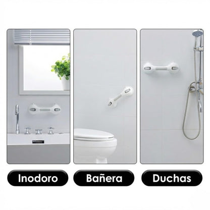 Agarraderas Baño con Ventosa Fuerte Antideslizante