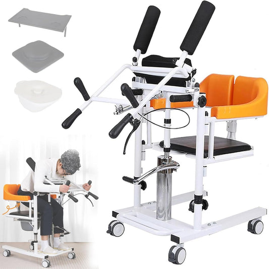 Alquiler Silla de Transferencia para Pacientes y Ancianos con Apertura 180° – Ajustable y con Ruedas