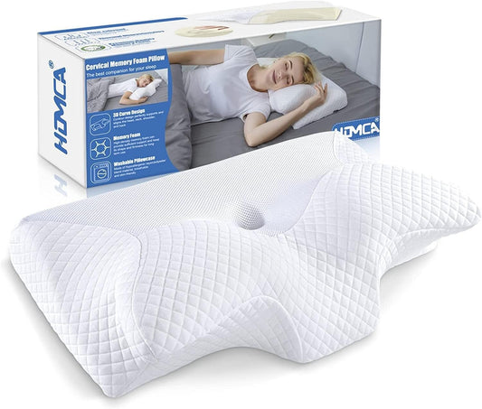 ALMOHADA CERVICAL ERGONÓMICA VISCOELÁSTICA - DESCANSO REPARADOR