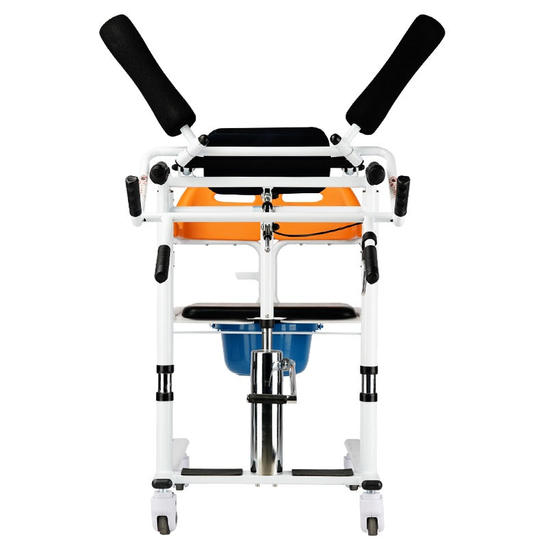 Silla de Transferencia para Pacientes y Ancianos con Apertura 180° – Ajustable y con Ruedas