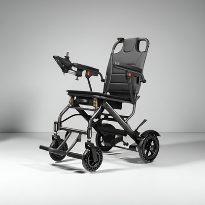 Alquiler Silla de Ruedas Eléctrica Ultraligera con Control a Distancia y Batería Recargable